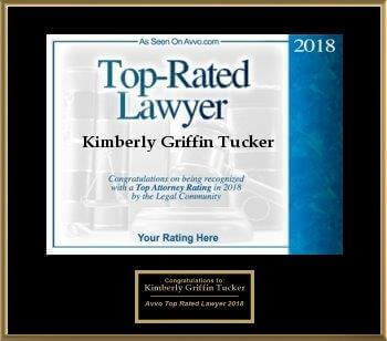 As Soon On Avvo.com | Top-Rated Lawyer 2018 | Kimberly Griffin Tucker | Your Rating Here